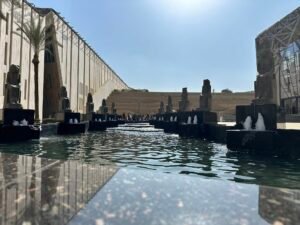 Grand Egyptian Museum - Fountain