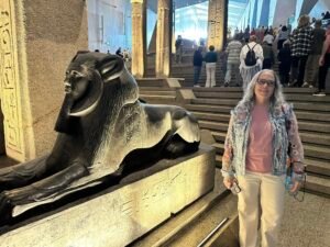 Grand Egyptian Museum - Grand Staircase Sphynx